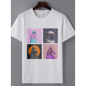 Tricou Collage Cal nebun